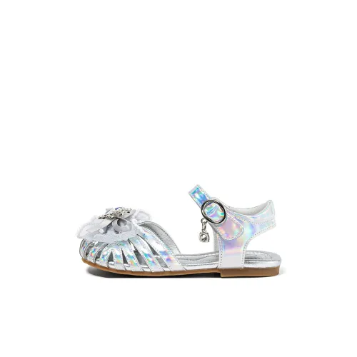 Snoffy Shimmering Shoes Collection Противоскользящие Водонепроницаемые И Дышащие Сандалии Осветляющий цвет Серебряный Детский