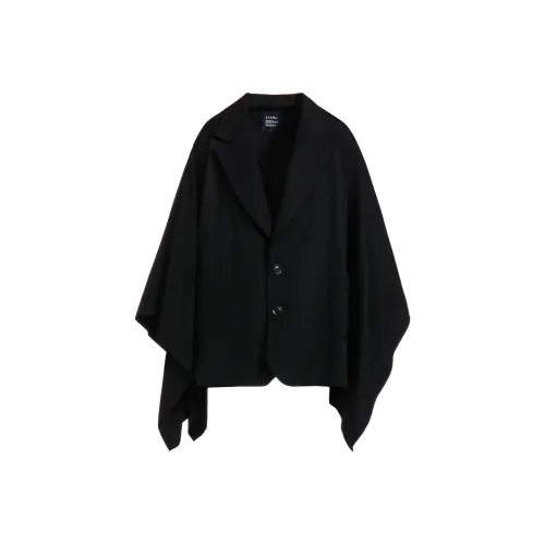 Yohji Yamamoto FW24 Куртки и Пальто Женские Черный