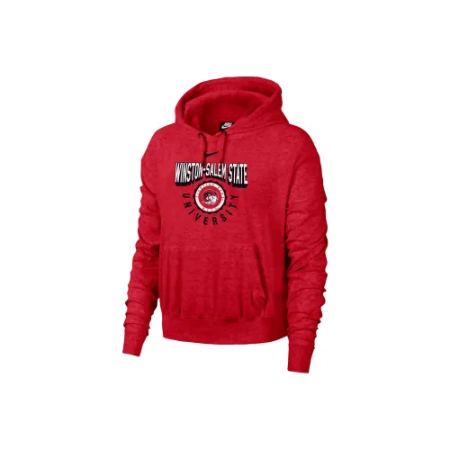 Nike Winston Salem Gym Vintage Sweatshirt Women's Red Mixed Color Найк Уинстон Salem Gym Винтаж Свитшот Женские Красный Смешанный Цвет