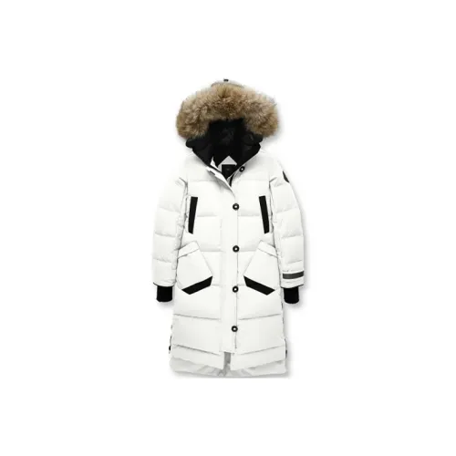 Canada Goose Aldridge Series Пуховик Зимний Женские Beichen Белый