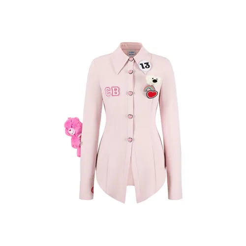 13 DEMARZO x Heart Little Bear Рубашка Женская