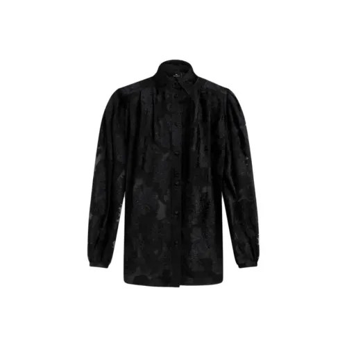 ETRO Черные Женские Рубашки