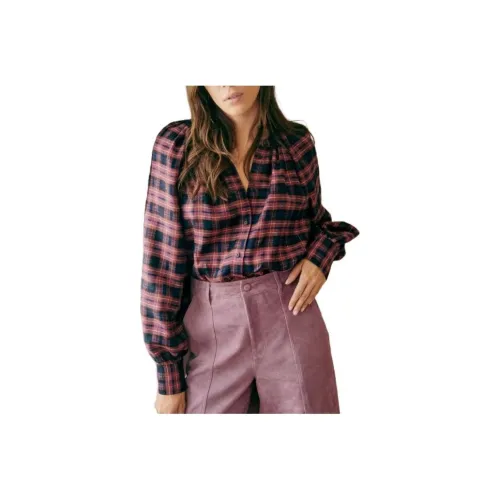 Sézane Черно-красные Женские Рубашки