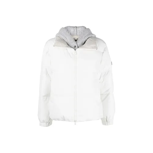 Brunello Cucinelli Белые Женские Пуховики