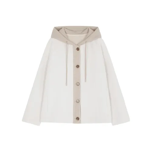 IHIMI Куртки и Пальто Женские Экрю