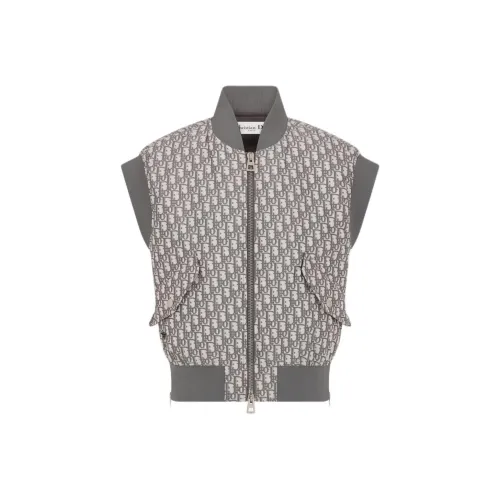 DIOR SS24 Куртки и Пальто Женские Серый