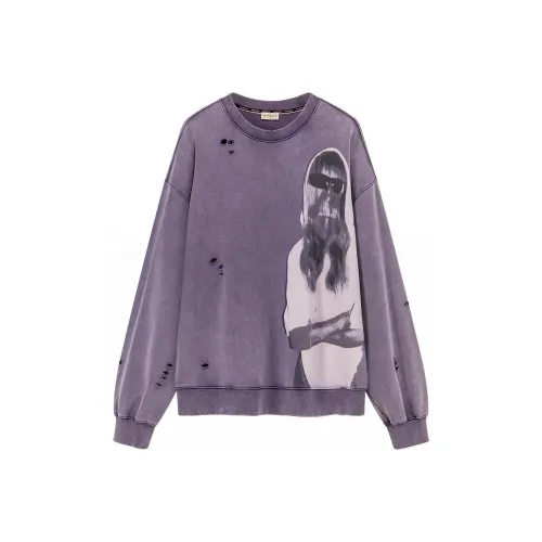 NO ONE ELSE Пурпурный цвет анемона Женские свитшоты