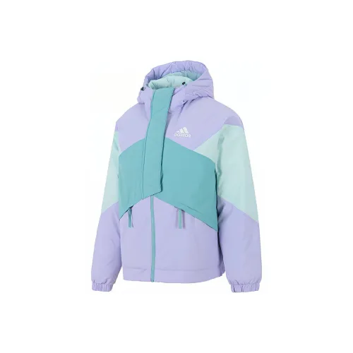 Adidas Пуховик Зимний Женский Светло-фиолетовый