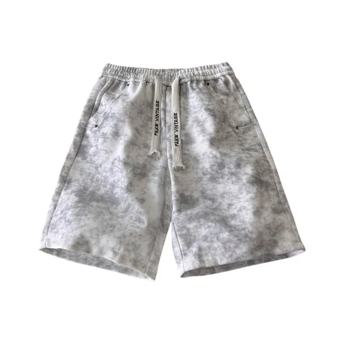 FAKE VINTAGE Летние Повседневные Шорты Унисекс