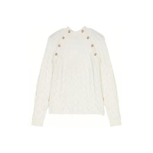 Maje Светло-янтарный Женский Трикотаж