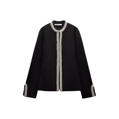 ZARA Черные Женские Куртки
