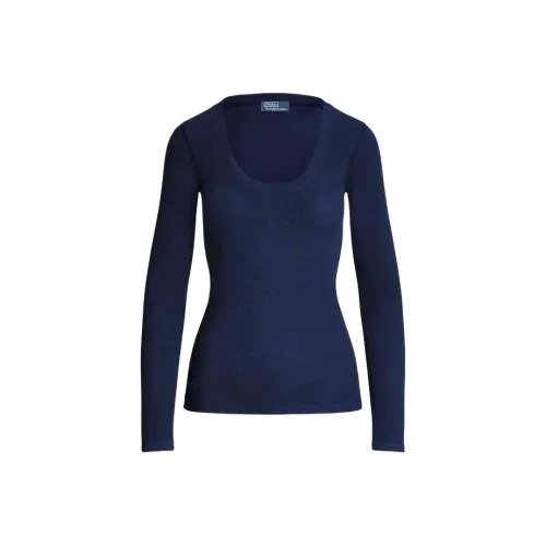 Polo Ralph Lauren Стандартная T-рубашка Женская Темно-синяя