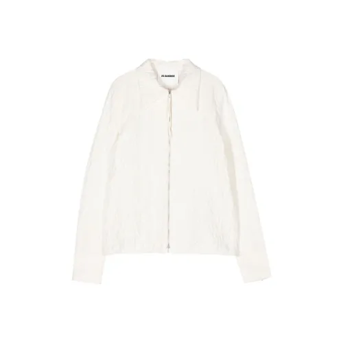 JIL SANDER Крем Женские Куртки