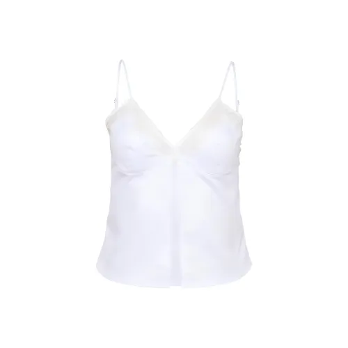 Fleur Du Mal Белые Женские Камисоли