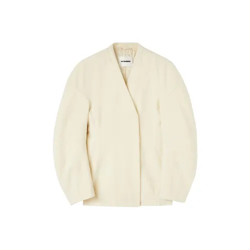 JIL SANDER Бежевые Женские Куртки