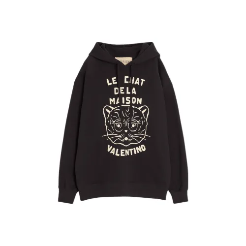 Valentino SS25 Chat DE LA Maison Толстовка Мужской Коричневый
