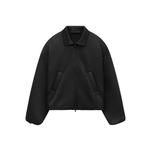 Fear of God Essentials Обсидиановый черный/Черный Женские Куртки
