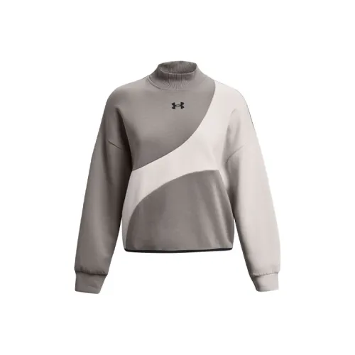 Under Armour Unstoppable Асфальтовый серый Женские Свитшоты