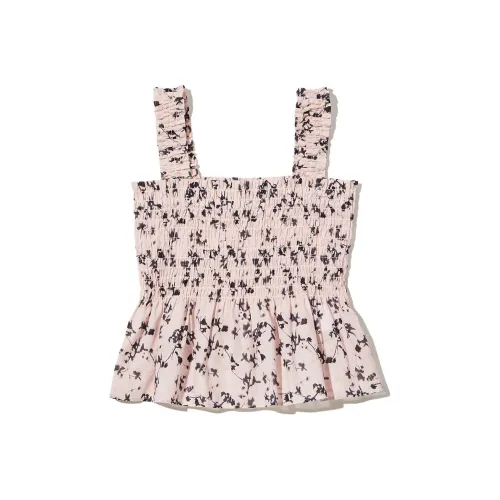 UNIQLO Пастельно-розовые Женские Рубашки