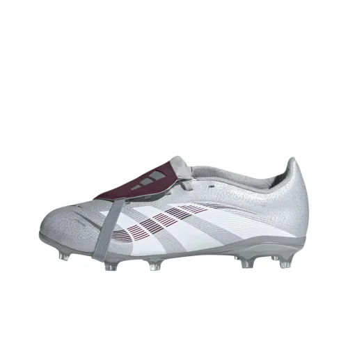 Adidas PREDATOR LEAGUE Детская футбольная обувь с низким верхом, серебряного цвета, для детей