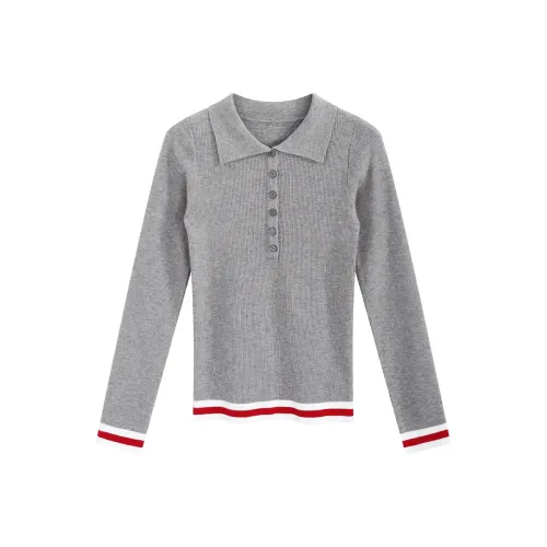 Garbege Трикотаж Женский Фотиния Серый