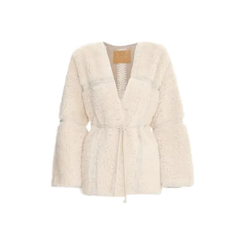 Zimmermann Крем Женские Куртки