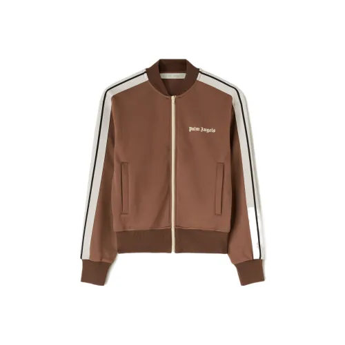 PALM ANGELS FW22 Куртка Женская Коричневая
