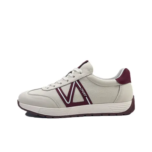 SENJIALUO Противоскользящий устойчивый к истиранию низкий топ кэжуал мужской белый