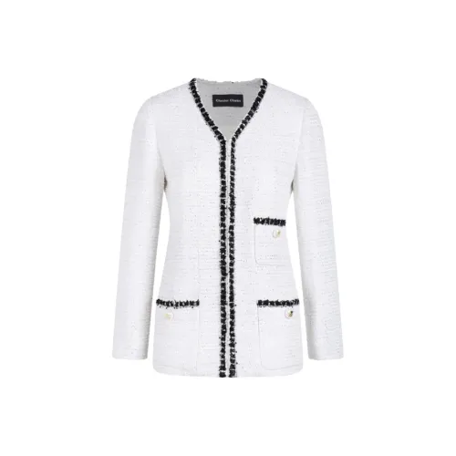 Chester Charles Куртки и Пальто Женские Экрю