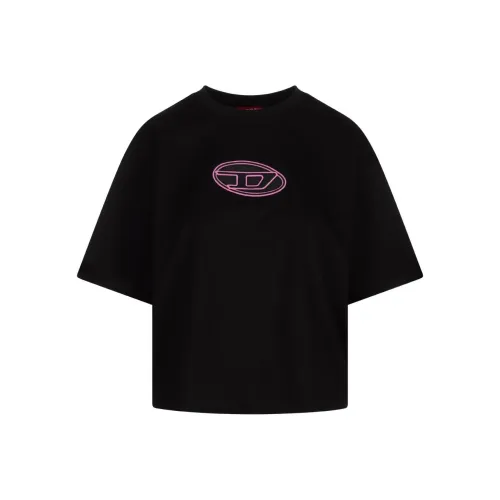 DIESEL Черные Женские Футболки