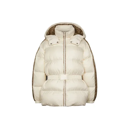 COACH Экрю Женские Пуховики