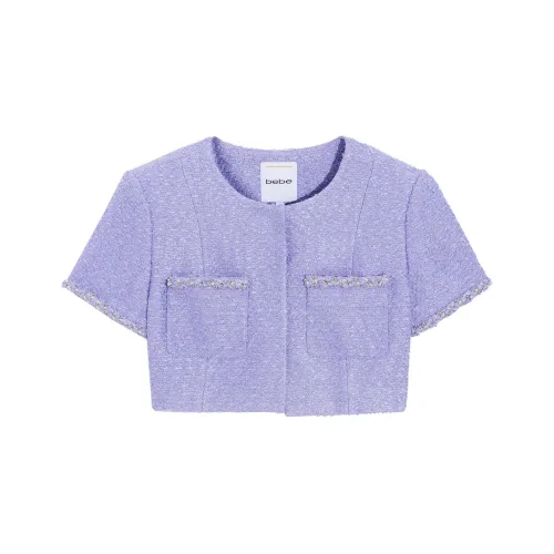 BEBE SS24 Куртки и Пальто Женские Фиолетовые