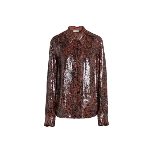 DRIES VAN NOTEN Рубашка Женская Коричневая