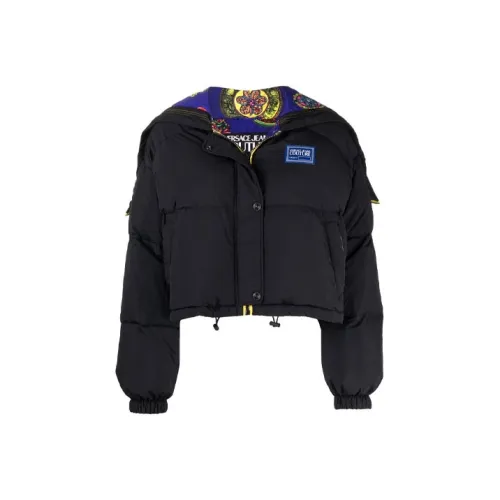 VERSACE JEANS COUTURE Черные Женские Пуховики