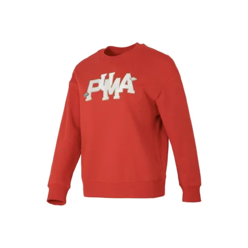 PUMA CNY Year of the Dragon Series Толстовка Женская Красная