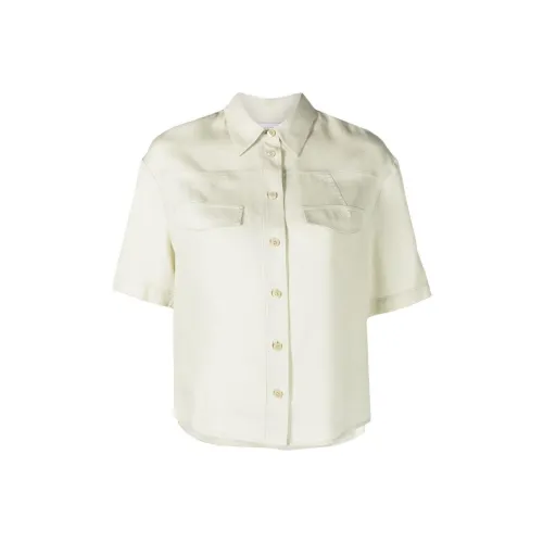 Calvin Klein Рубашка Женская Светло-Зеленая