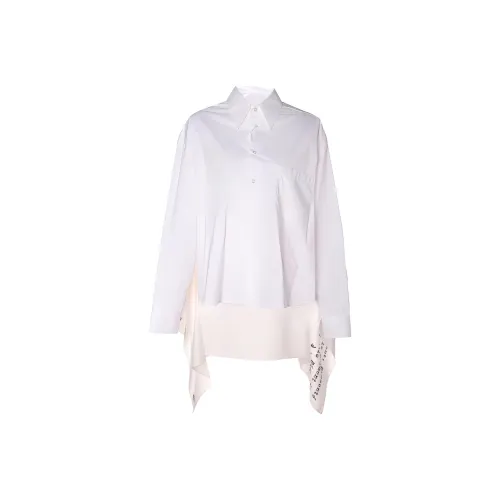 MM6 Maison Margiela Белые Женские Рубашки