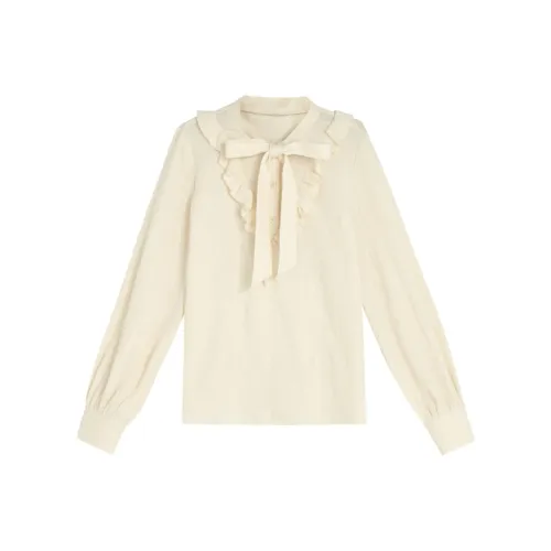 Snbl Абрикос Женские Рубашки