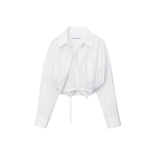 Alexander Wang SS24 Рубашка Женская Белая