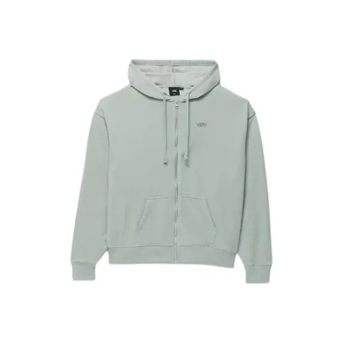Vans Повседневный OVERSIZED Full Zip Hoodie Куртки Пальто Женские Айсберг-зеленый