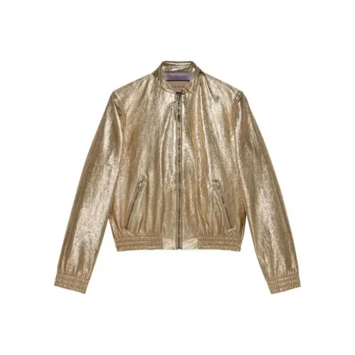 GUCCI FW22 Куртки и Пальто Женские Золото