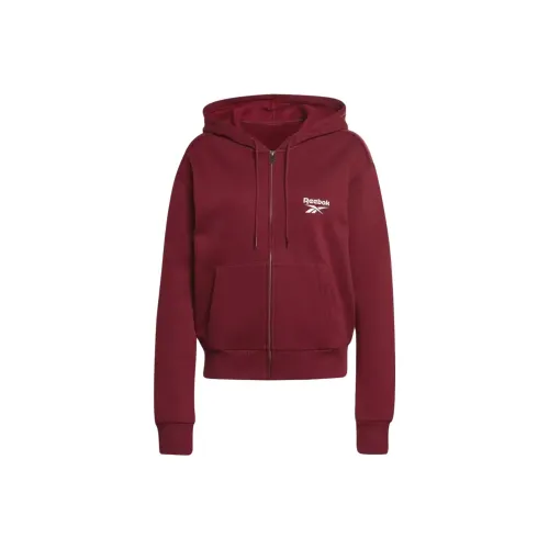 Reebok IDENTITY ZIP UP Толстовка Куртки Пальто Женские Красный
