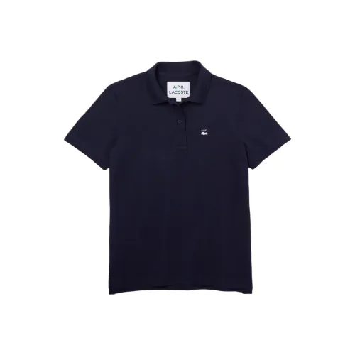 LACOSTE Поло Женское Морской Синий