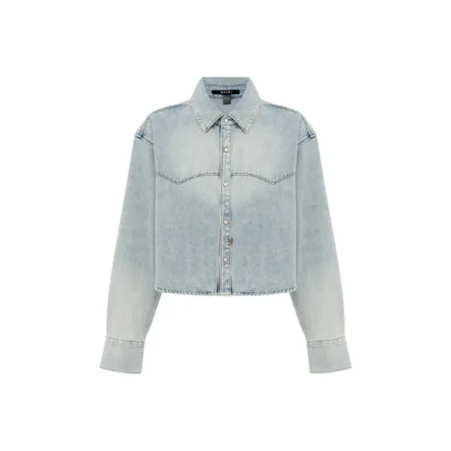 Ksubi Светло-синие Женские Рубашки