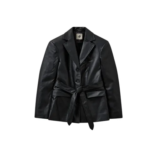 The. garment Black Женские Куртки
