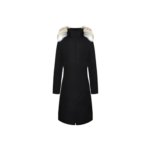 Canada Goose Elrose Series Черные Женские Пуховики