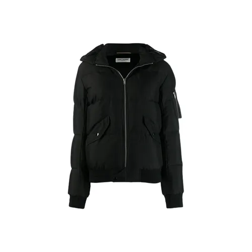 SAINT LAURENT Черные Женские Пуховики
