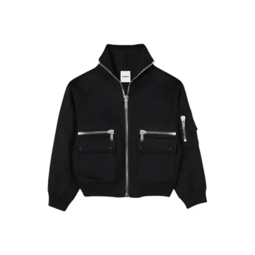 Sandro ZIP UP Bomber Куртка Куртки Пальто Женские Черный