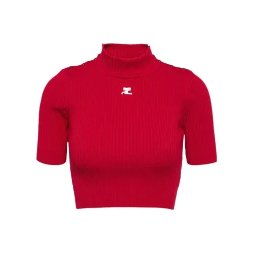 COURREGES Красный Женский Трикотаж