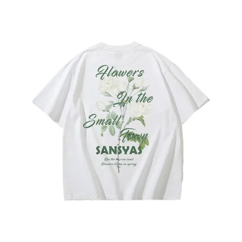 SYEEE WITH U Стандартная T-рубашка Женская Белая